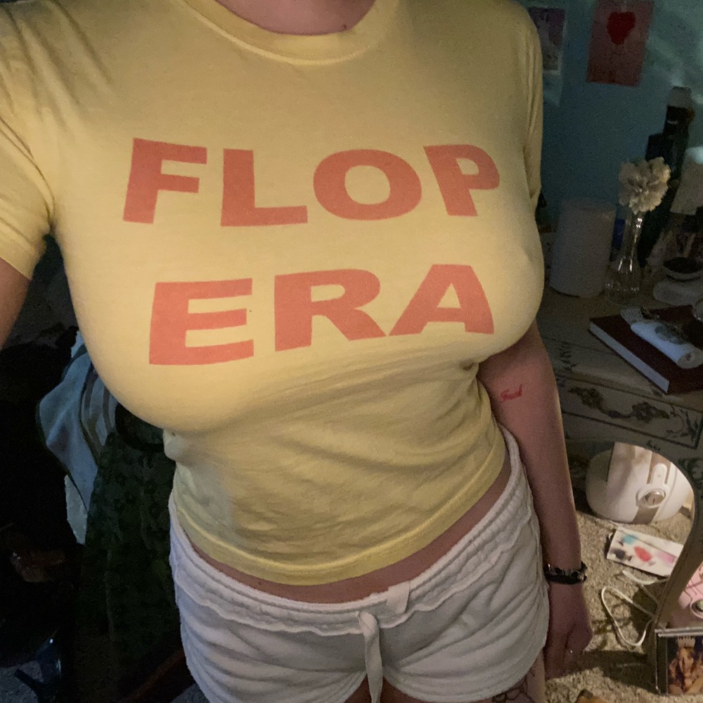 FLOP ERA baby tee by ogbff 💞🔓💝